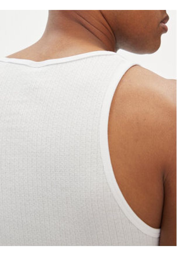 Jack & Jones Tank top Havana 12251771 Biały Regular Fit. Kolor: biały. Materiał: bawełna