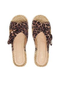 Liu Jo Espadryle Paros 03 SA6103 TX133 Brązowy. Kolor: brązowy. Materiał: materiał #4