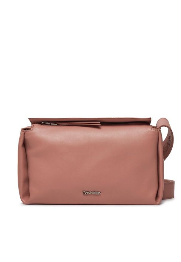 Calvin Klein Torebka Gracie Mini Crossbody K60K611346 Różowy. Kolor: różowy. Materiał: skórzane