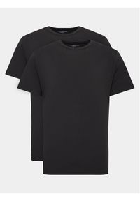 TOMMY HILFIGER - Tommy Hilfiger Komplet 2 t-shirtów UM0UM02762 Czarny Regular Fit. Kolor: czarny #1