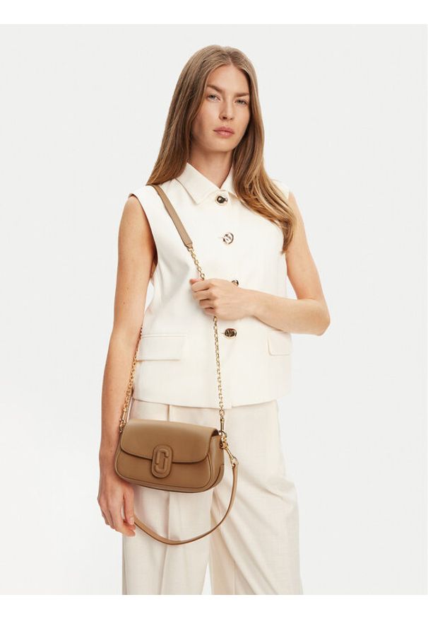 MARC JACOBS - Marc Jacobs Torebka The Clover Shoulder Bag 2P4HSH035H02 Brązowy. Kolor: brązowy. Materiał: skórzane