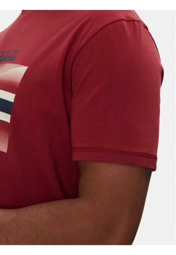 Napapijri T-Shirt S-Lari NP0A4IE5R1E1 Czerwony Regular Fit. Kolor: czerwony. Materiał: bawełna