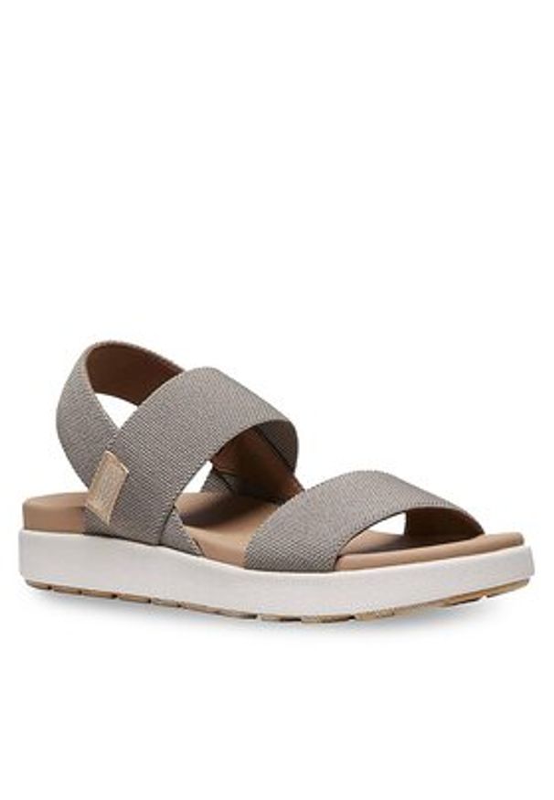 keen - Keen Sandały Elle Backstrap 1027160 Beżowy. Kolor: beżowy. Materiał: materiał