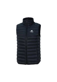 FJORK MERINO - Damska kurtka puchowa bez rękawów Merino Nordend. Kolor: czarny. Materiał: poliamid, puch, wełna. Długość rękawa: bez rękawów. Sezon: lato