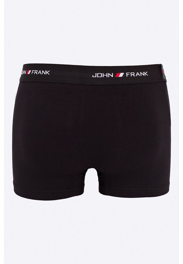 John Frank - Bokserki (3-pack). Kolor: czarny
