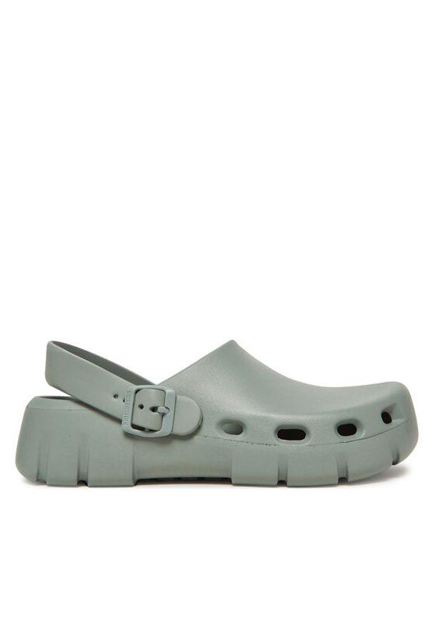 Birkenstock Klapki Birki Flow 1029536 Zielony. Kolor: zielony