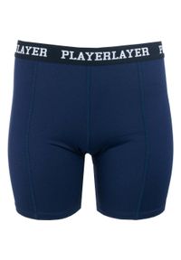 POWERLAYER - PlayerLayer Damskie szorty elastyczne Navy XS. Kolor: niebieski. Długość: krótkie