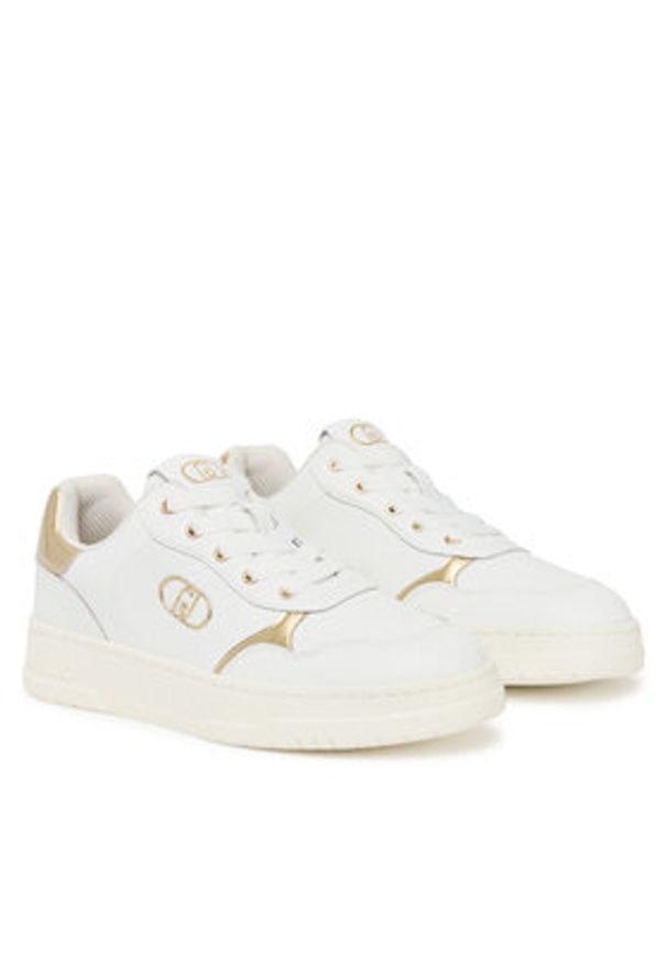Liu Jo Sneakersy Me 03 BF5021 PX331 Biały. Kolor: biały. Materiał: skóra