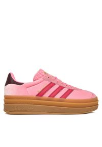 Adidas - adidas Sneakersy Gazelle Bold JR5964 Różowy. Kolor: różowy. Materiał: skóra, zamsz. Model: Adidas Gazelle