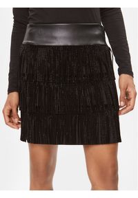 Spódnica DKNY. Kolor: czarny. Materiał: syntetyk #1
