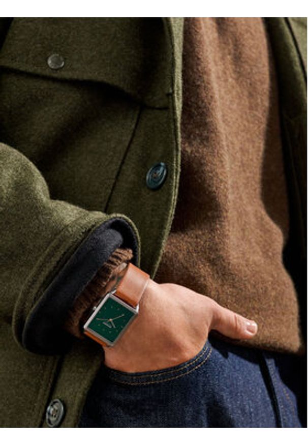 Skagen Zegarek Hagen SKW6931 Brązowy. Kolor: brązowy