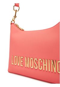 Love Moschino - LOVE MOSCHINO Torebka JC4025PP1MKD0464 Koralowy. Kolor: pomarańczowy. Materiał: skórzane