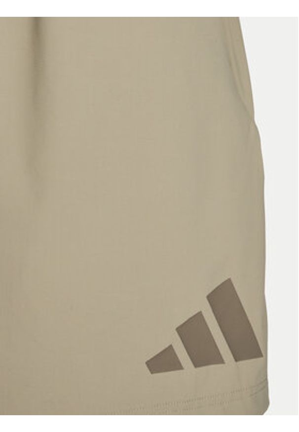 Adidas - adidas Szorty sportowe Z.N.E. Woven JN9024 Beżowy Regular Fit. Kolor: beżowy. Materiał: syntetyk. Styl: sportowy
