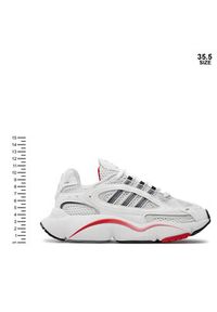 Adidas - adidas Sneakersy Ozmillen J IG4269 Biały. Kolor: biały. Materiał: skóra #4