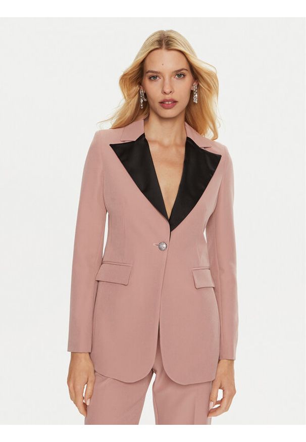 Artigli Marynarka ACGI000048 Różowy Regular Fit. Kolor: różowy. Materiał: syntetyk