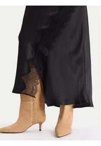BOSS Spódnica maxi C_Vlace 50548389 Czarny Slim Fit. Kolor: czarny. Materiał: syntetyk #3