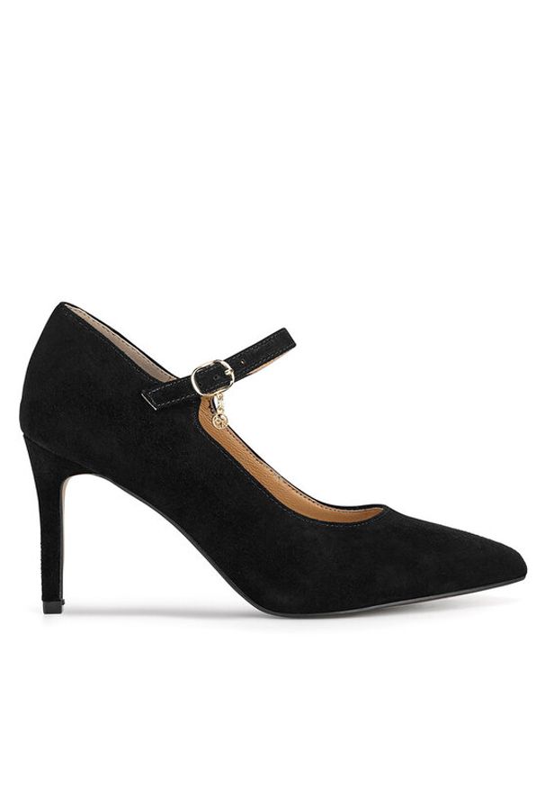 Lasocki Szpilki WFA1619-37Z Czarny. Kolor: czarny. Materiał: skóra, zamsz. Obcas: na szpilce