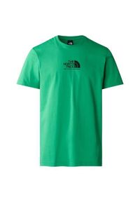 Koszulka sportowa męska The North Face Fine Alp Eqp Tee. Kolor: zielony. Materiał: bawełna. Długość rękawa: krótki rękaw. Długość: krótkie