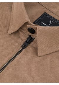 Pako Lorente - Sztruksowa koszula męska zapinana na suwak. Materiał: sztruks. Długość rękawa: długi rękaw. Długość: długie #3