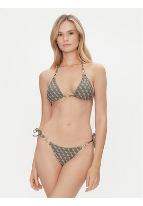 Guess Góra od bikini E5GJ36 KCRL2 Kolorowy. Materiał: syntetyk. Wzór: kolorowy