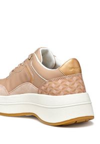 Geox Sneakersy D Spherica Ecub-3 D46WTD 05422 C8191 Różowy. Kolor: różowy. Materiał: skóra