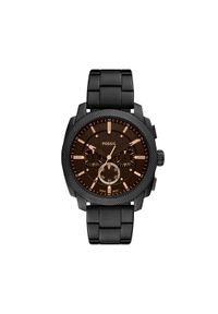 Fossil Zegarek Machine Chronograph FS6097 Czarny. Kolor: czarny