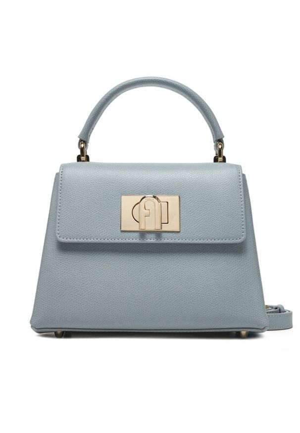 Furla Torebka 1927 WB00109 ARE000 55000 Szary. Kolor: szary. Materiał: skórzane