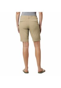 columbia - Krótkie spodenki turystyczne damskie Columbia Saturday Trail Long Short. Kolor: beżowy. Długość: krótkie. Sport: turystyka piesza #2
