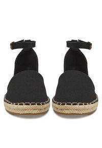 DeeZee Espadryle E8265-6 Czarny. Kolor: czarny. Materiał: materiał #6