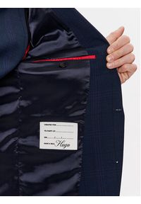 Hugo - HUGO Garnitur Arti/Hesten241V1X 50509450 Granatowy Extra Slim Fit. Kolor: niebieski. Materiał: syntetyk #8