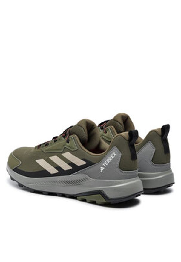 Adidas - adidas Trekkingi Terrex Anylander ID0894 Zielony. Kolor: zielony. Materiał: materiał, mesh. Model: Adidas Terrex. Sport: turystyka piesza