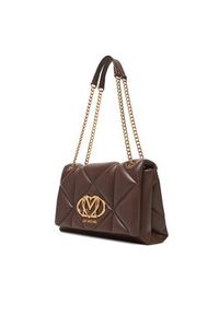 Love Moschino - LOVE MOSCHINO Torebka JC4041PP0NLC0313 Brązowy. Kolor: brązowy. Materiał: skórzane #4