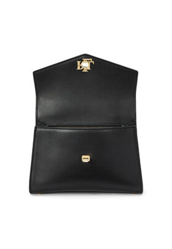Lauren Ralph Lauren - LAUREN RALPH LAUREN Torebka 431968761002 Czarny. Kolor: czarny. Materiał: skórzane