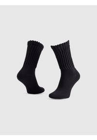 4f - 4F Skarpety casual za kostkę (3-pack) damskie - czarne 39-42. Kolor: czarny. Materiał: bawełna