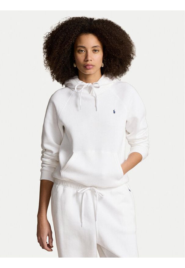 Polo Ralph Lauren Bluza 211943007001 Biały Regular Fit. Typ kołnierza: polo. Kolor: biały. Materiał: bawełna