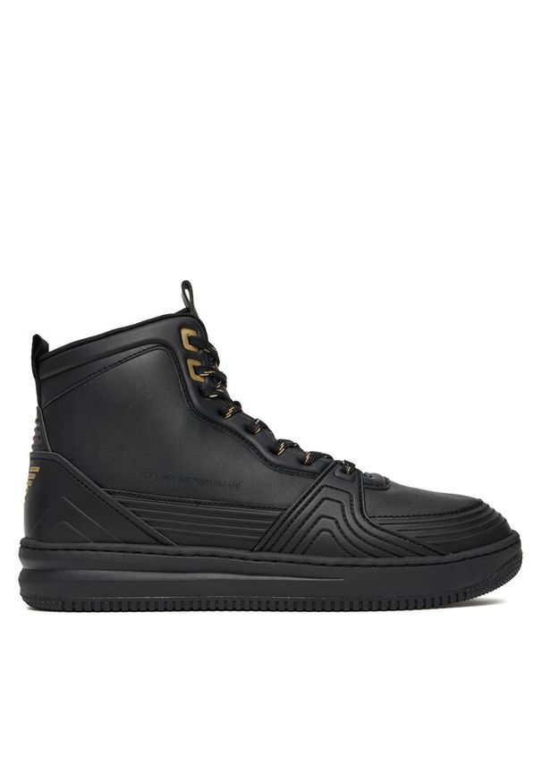 Sneakersy EA7 Emporio Armani. Kolor: czarny