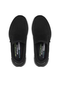 skechers - Skechers Półbuty Play 232016/BBk Czarny. Kolor: czarny. Materiał: materiał #3