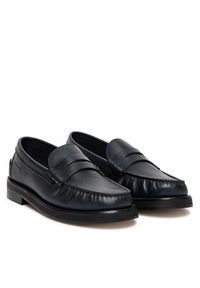 TOMMY HILFIGER - Tommy Hilfiger Mokasyny Classic High FM0FM05769 Granatowy. Kolor: niebieski. Materiał: skóra #6