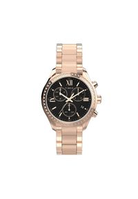 Timex Zegarek Dress Chronograph TW2W20100 Różowe złoto. Kolor: różowy, wielokolorowy, złoty