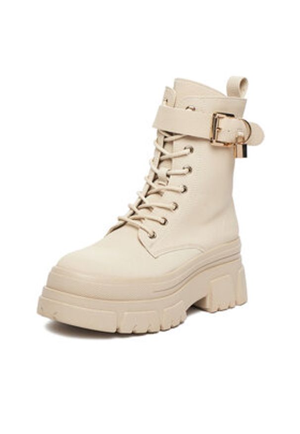 DeeZee Trzewiki 60165-6 Beżowy. Kolor: beżowy. Materiał: materiał