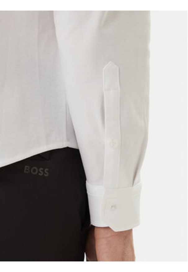 BOSS Koszula ST Motion 50555946 Biały Regular Fit. Kolor: biały. Materiał: bawełna