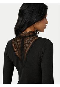 only - ONLY Bluzka Tilde 15344695 Czarny Regular Fit. Kolor: czarny. Materiał: syntetyk #4