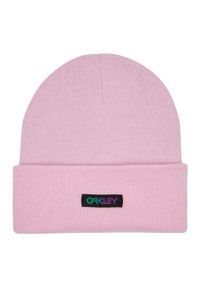 Czapka zimowa damska Oakley B1B Gradient Patch Beanie. Kolor: różowy. Wzór: gradientowy. Sezon: zima