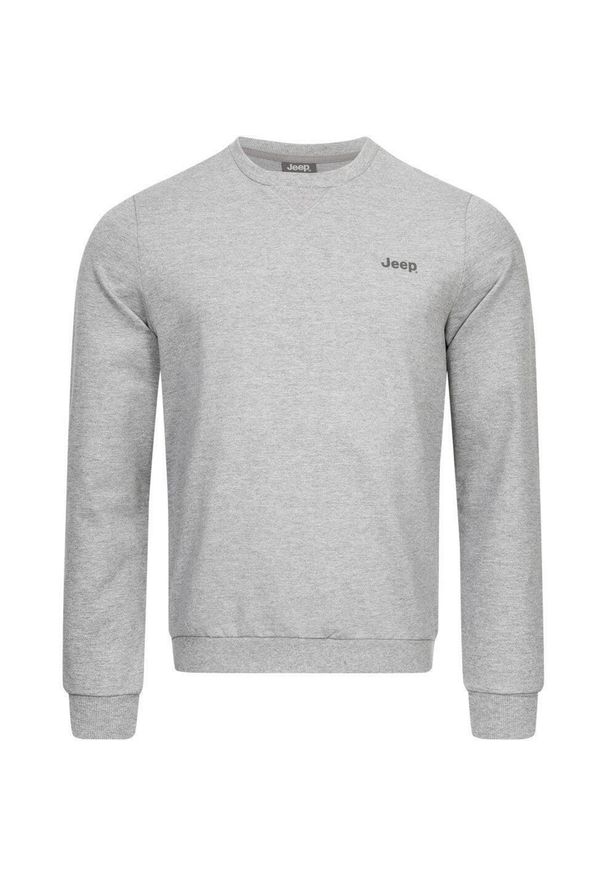 Męski sweatshirt Jeep L - Wygodny i stylowy z bawełny. Kolor: wielokolorowy. Materiał: bawełna