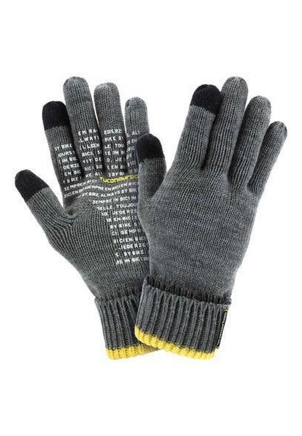 Rękawiczki rowerowe Tucano Urbano Spider. Kolor: szary. Sport: kolarstwo