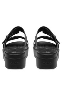 Crocs Klapki Brooklyn Sandal Lowwdg 207431 Czarny. Kolor: czarny #4