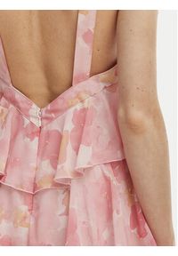 Vero Moda Sukienka wieczorowa Felicia 10295237 Różowy Slim Fit. Kolor: różowy. Materiał: syntetyk. Styl: wizytowy #4
