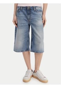 Guess Jeans Szorty jeansowe W6GD1D D6363 Niebieski Baggy Fit. Kolor: niebieski. Materiał: bawełna #1
