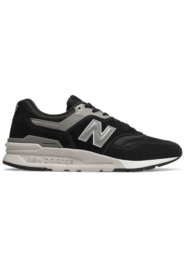 Buty New Balance CM997HCC - czarne. Okazja: na co dzień. Kolor: czarny. Materiał: zamsz, materiał, syntetyk, skóra. Sezon: lato