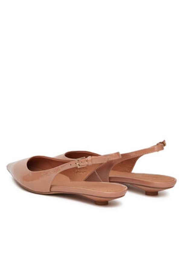 Gino Rossi Sandały VICI-V1895-105-2 Beżowy. Kolor: beżowy. Materiał: lakier, skóra